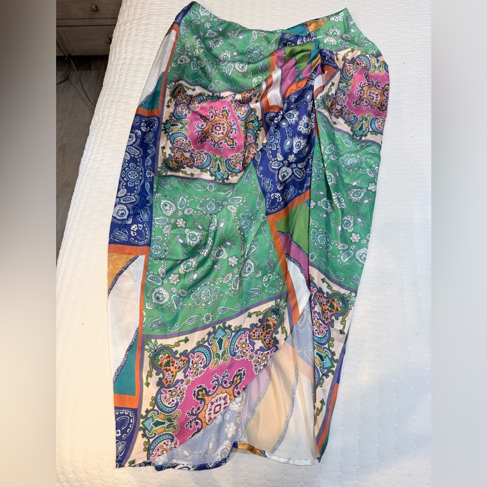 Shein Silky Skirt Size 1XL